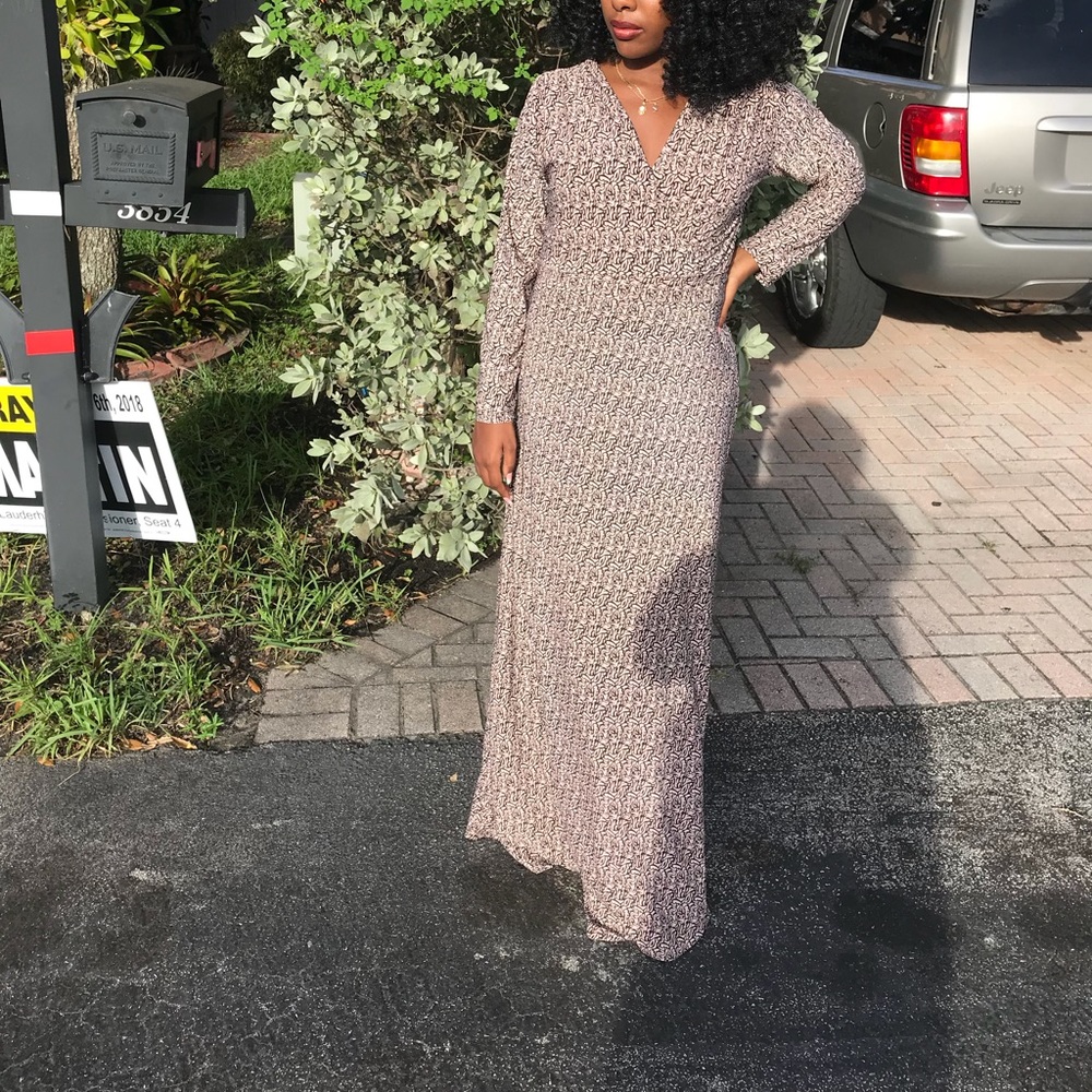 Long maxi dress